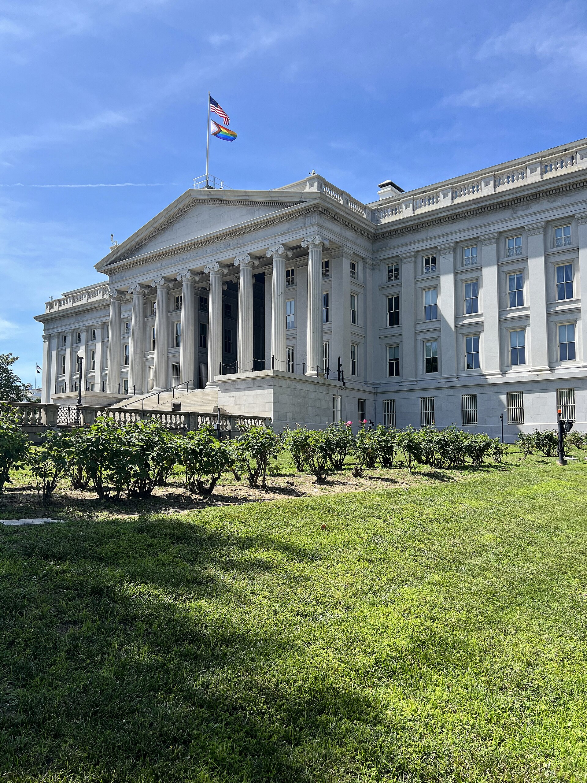 Imagem de referência de Departamento do Tesouro dos Estados Unidos, descrito nos dados abertos como departamento executivo do governo federal dos Estados Unidos