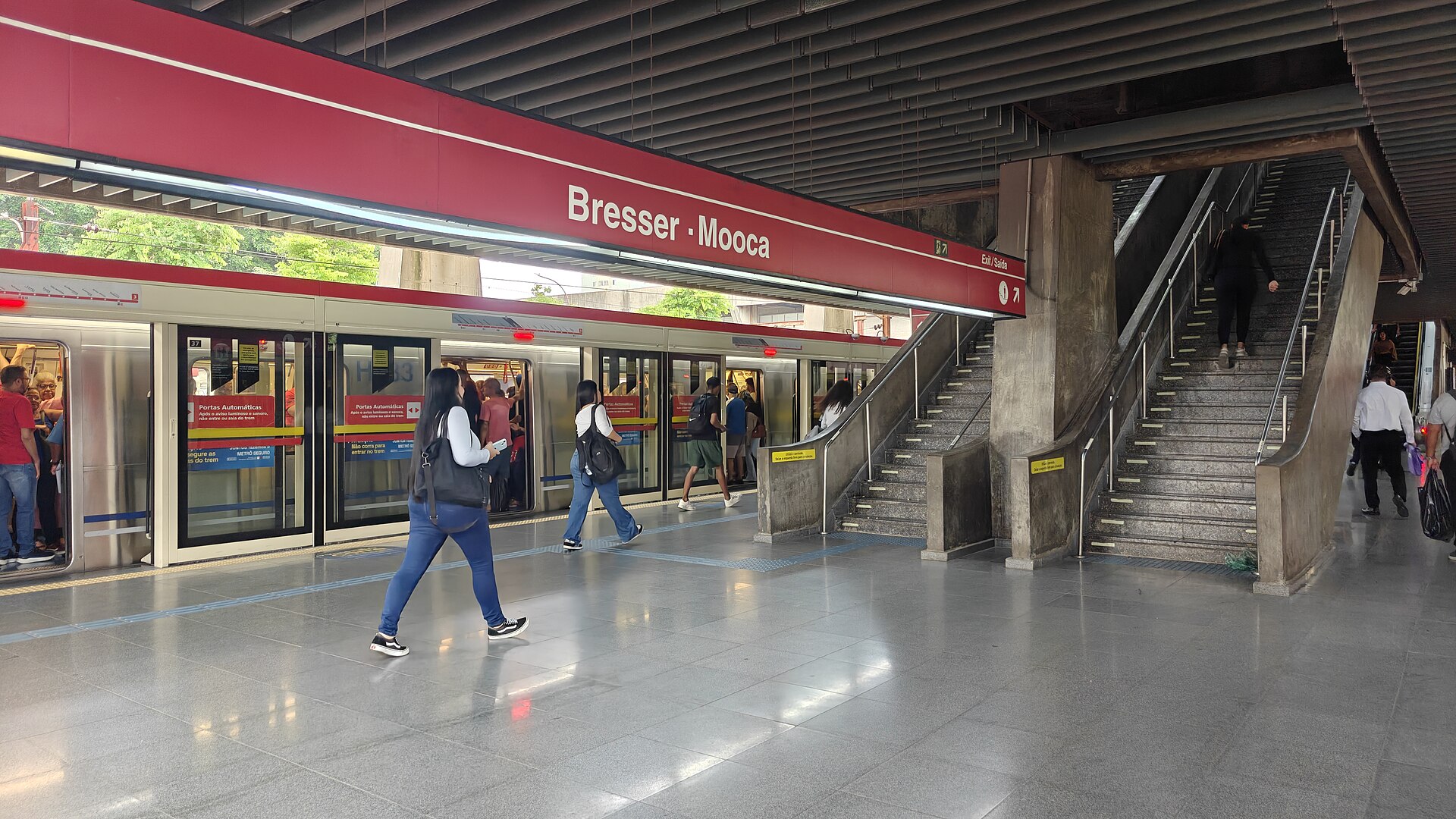 Imagem de referência de Estação Bresser-Mooca, descrito nos dados abertos como estação de metrô em São Paulo
