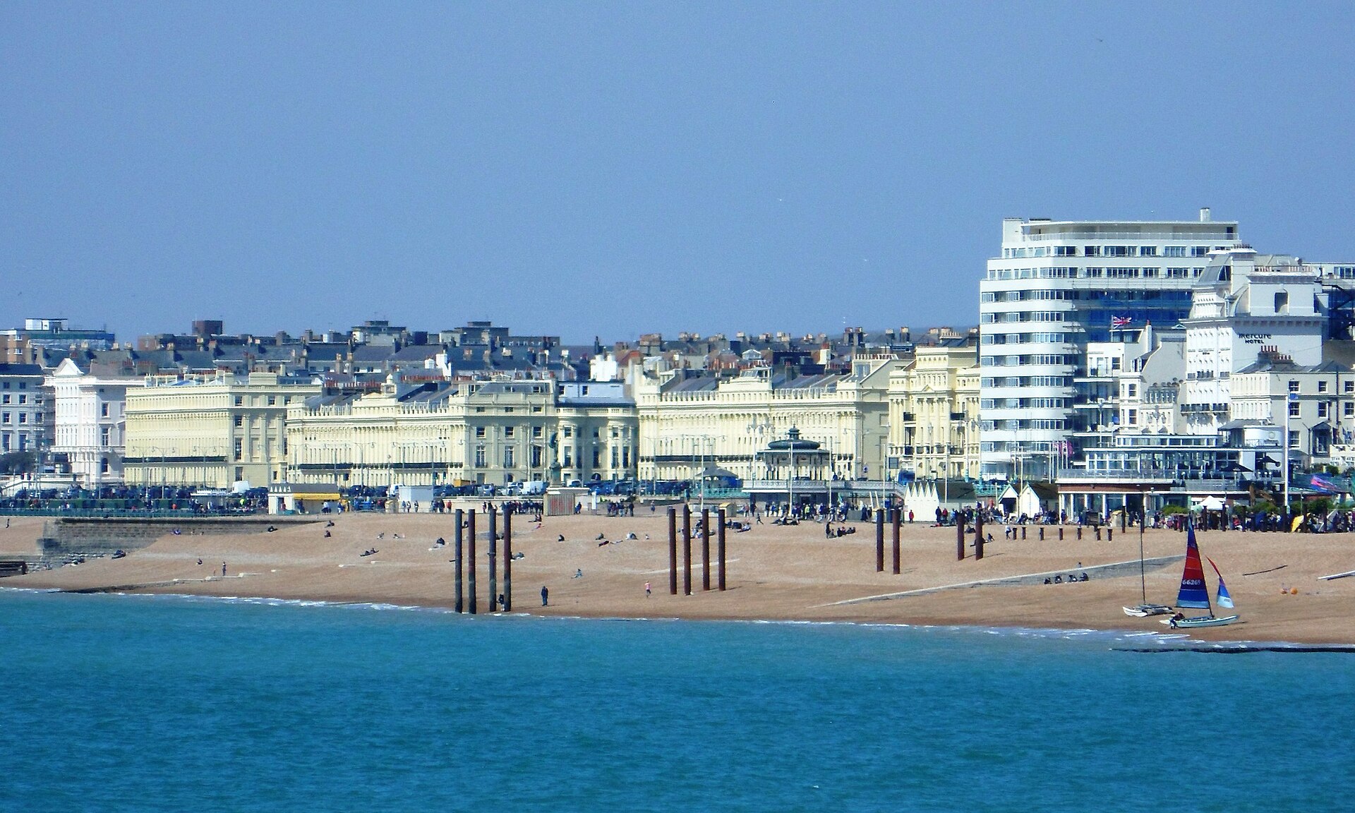 Imagem de referência relacionada a Brighton and Hove, item descrito como cidade e autoridade unitária em East Sussex, Inglaterra