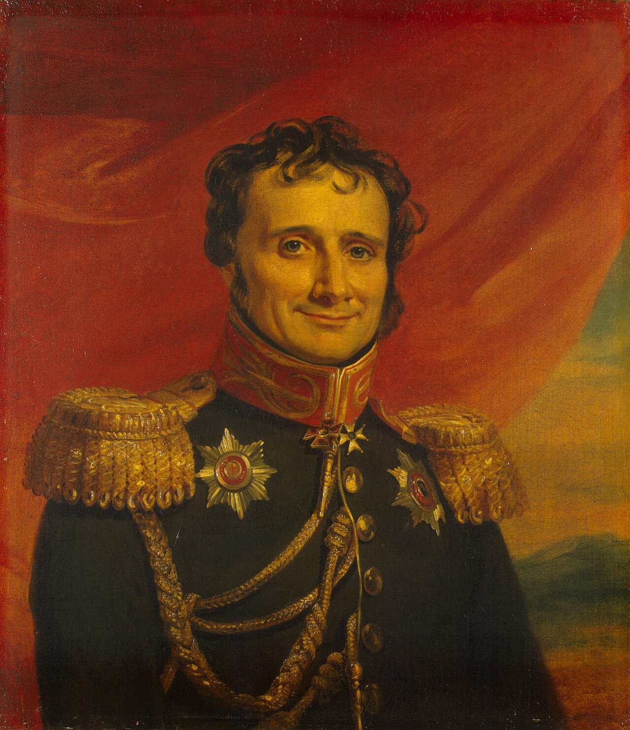 Imagem de referência de Antoine-Henri Jomini, descrito nos dados abertos como teórico militar