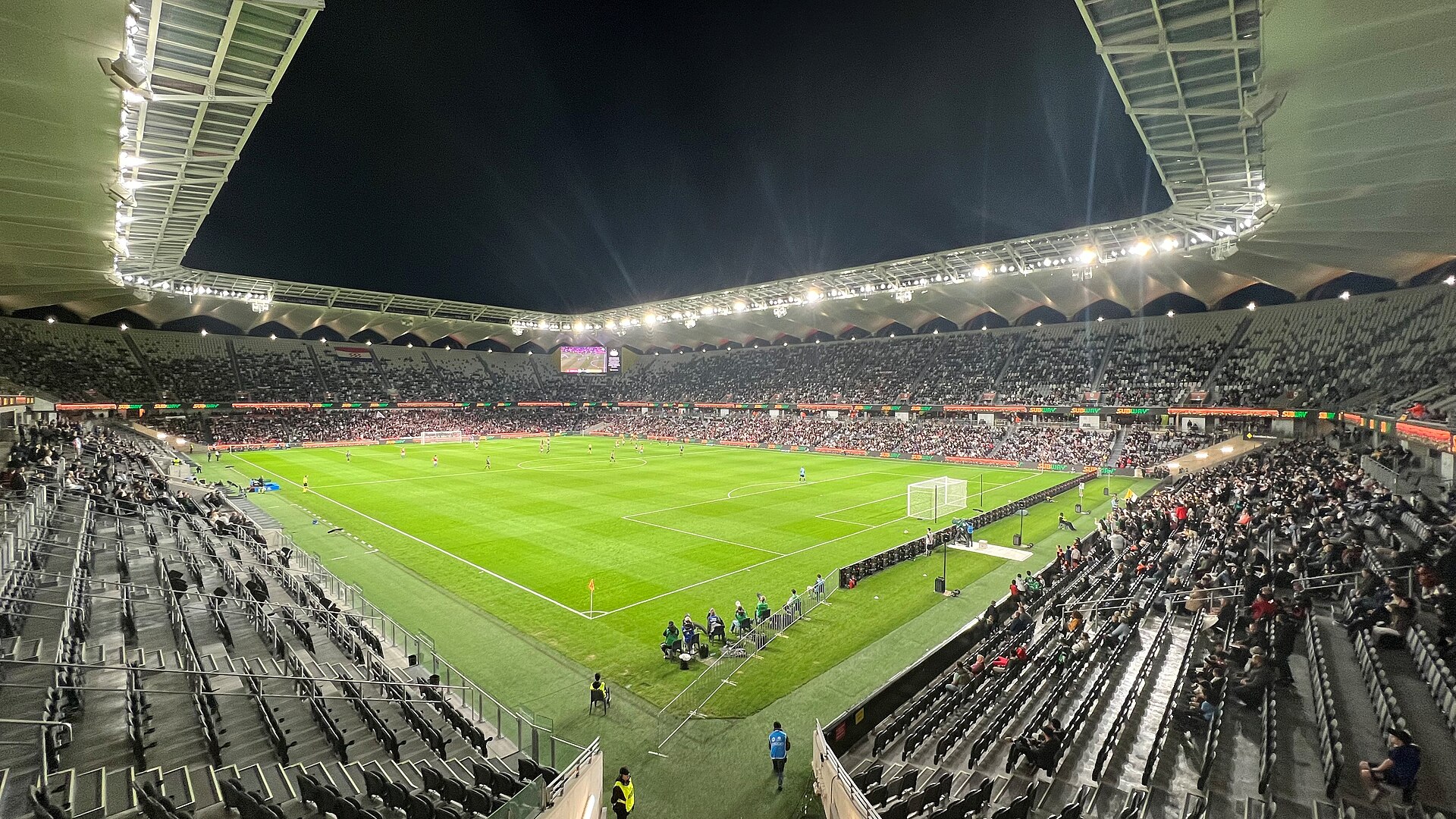 Imagem de referência de Western Sydney Stadium, descrito nos dados abertos como estádio em Nova Gales do Sul, Austrália