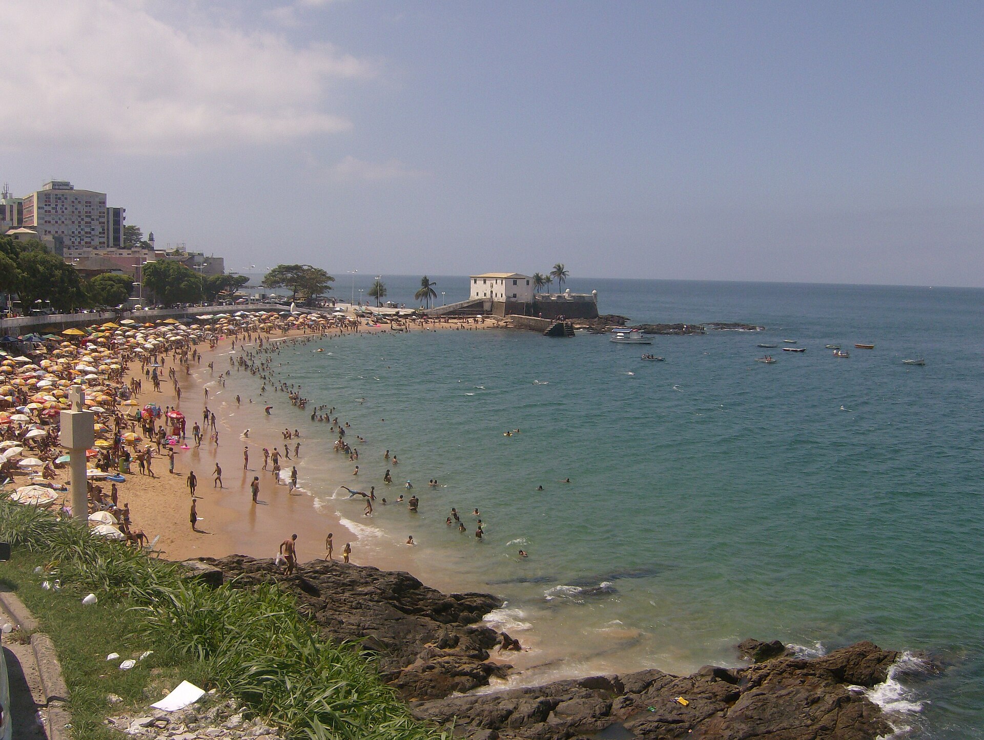 Imagem de referência de Marco da Fundação da Cidade do Salvador, descrito nos dados abertos como monumento em Salvador, Bahia