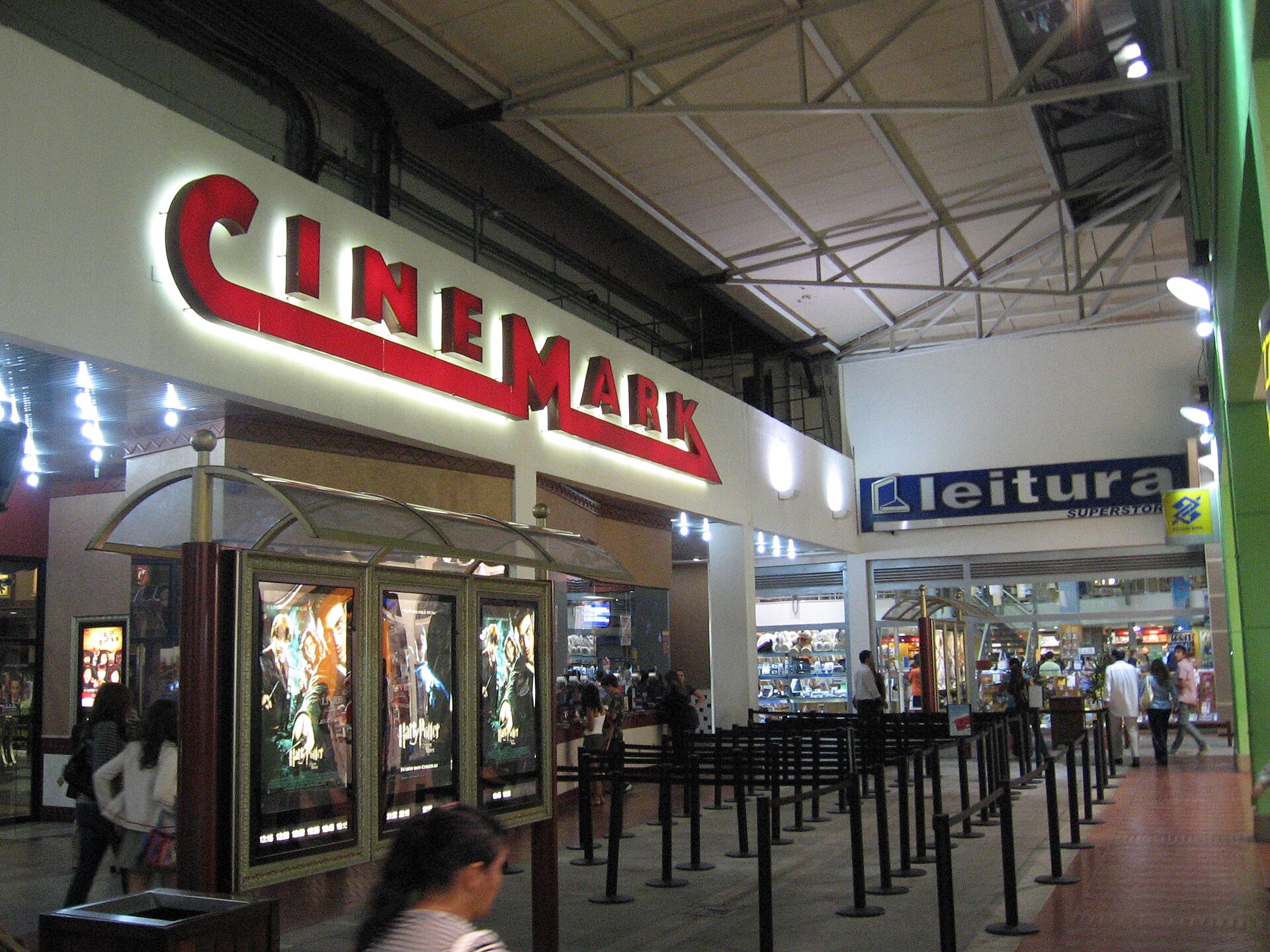 Imagem de referência de Cinemark Pier 21, descrito nos dados abertos como complexo cinematográfico da cidade de Brasília, Distrito Federal