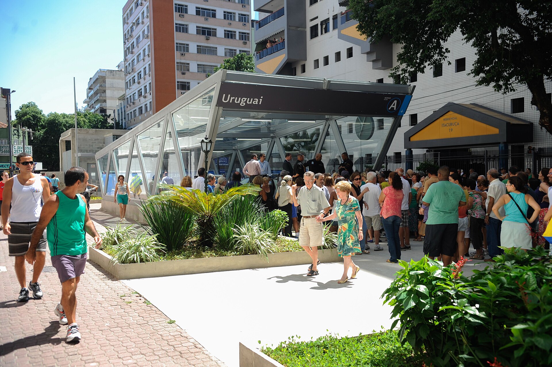 Imagem de referência de Uruguai / Tijuca, descrito nos dados abertos como estação de Metrô no Rio de Janeiro, Brasil