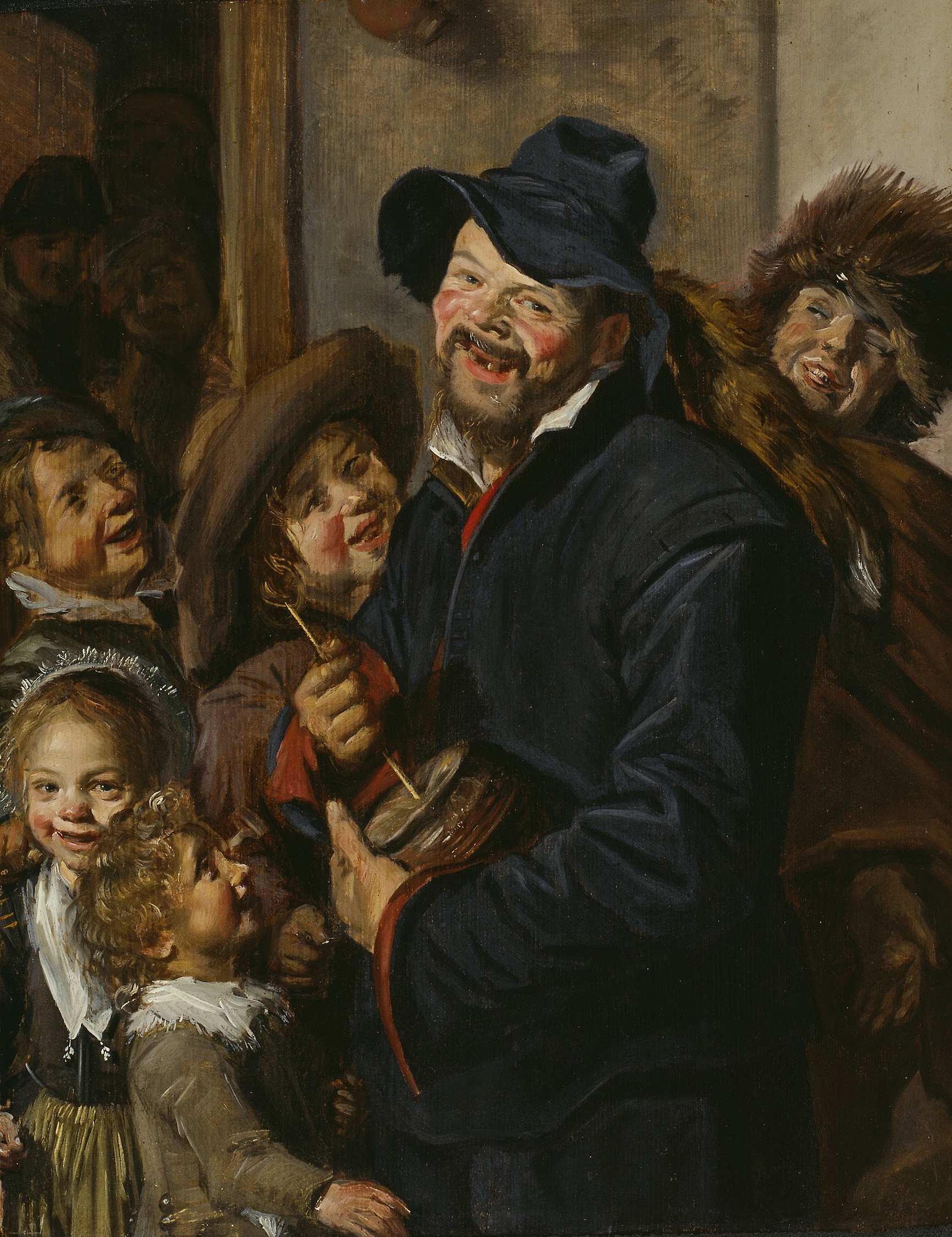 Imagem de referência de O jogador, descrito nos dados abertos como pintura de Judith Leyster