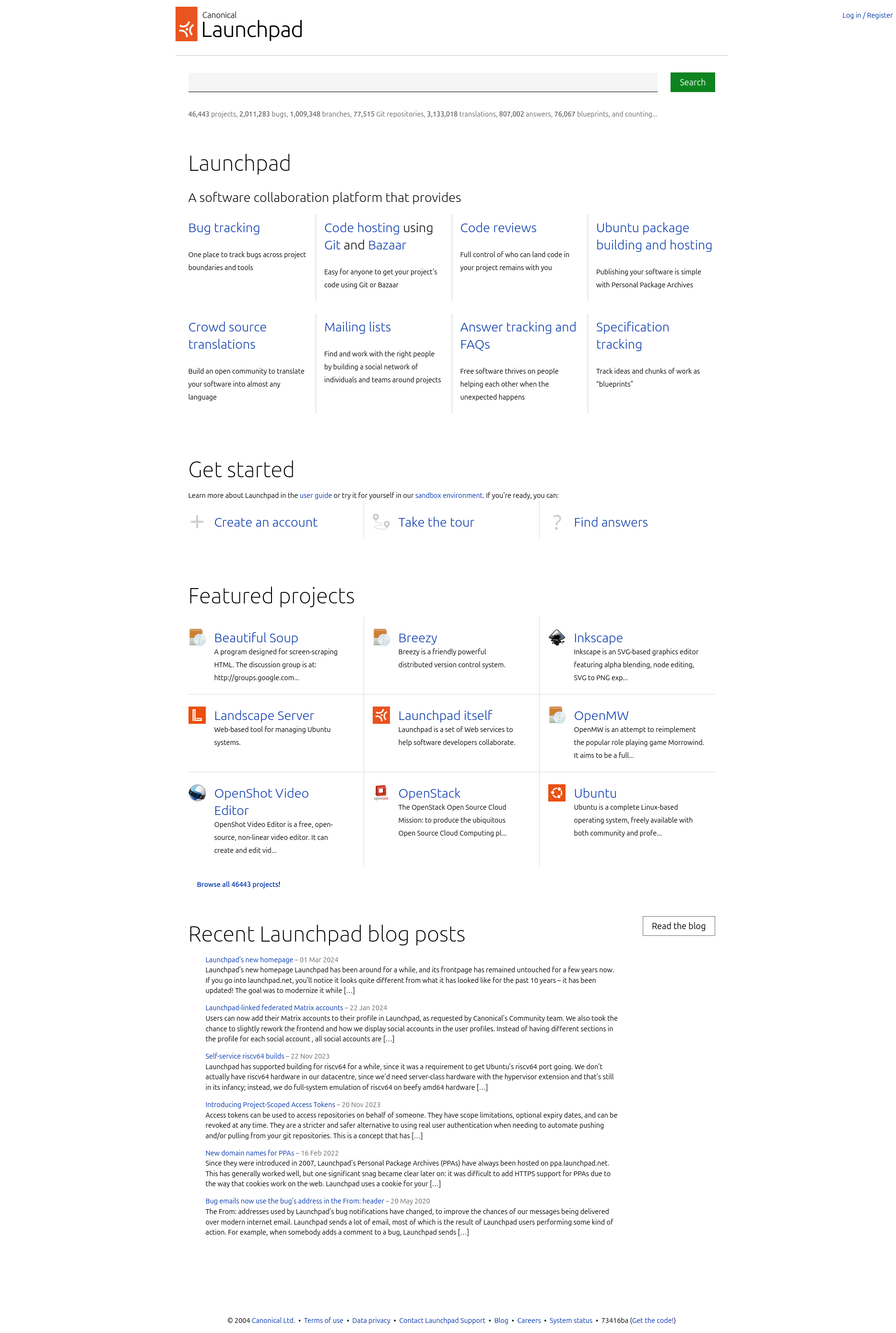 Imagem de referência relacionada a Launchpad, item descrito como registro de referência sobre Launchpad, organizado a partir de dados estruturados abertos