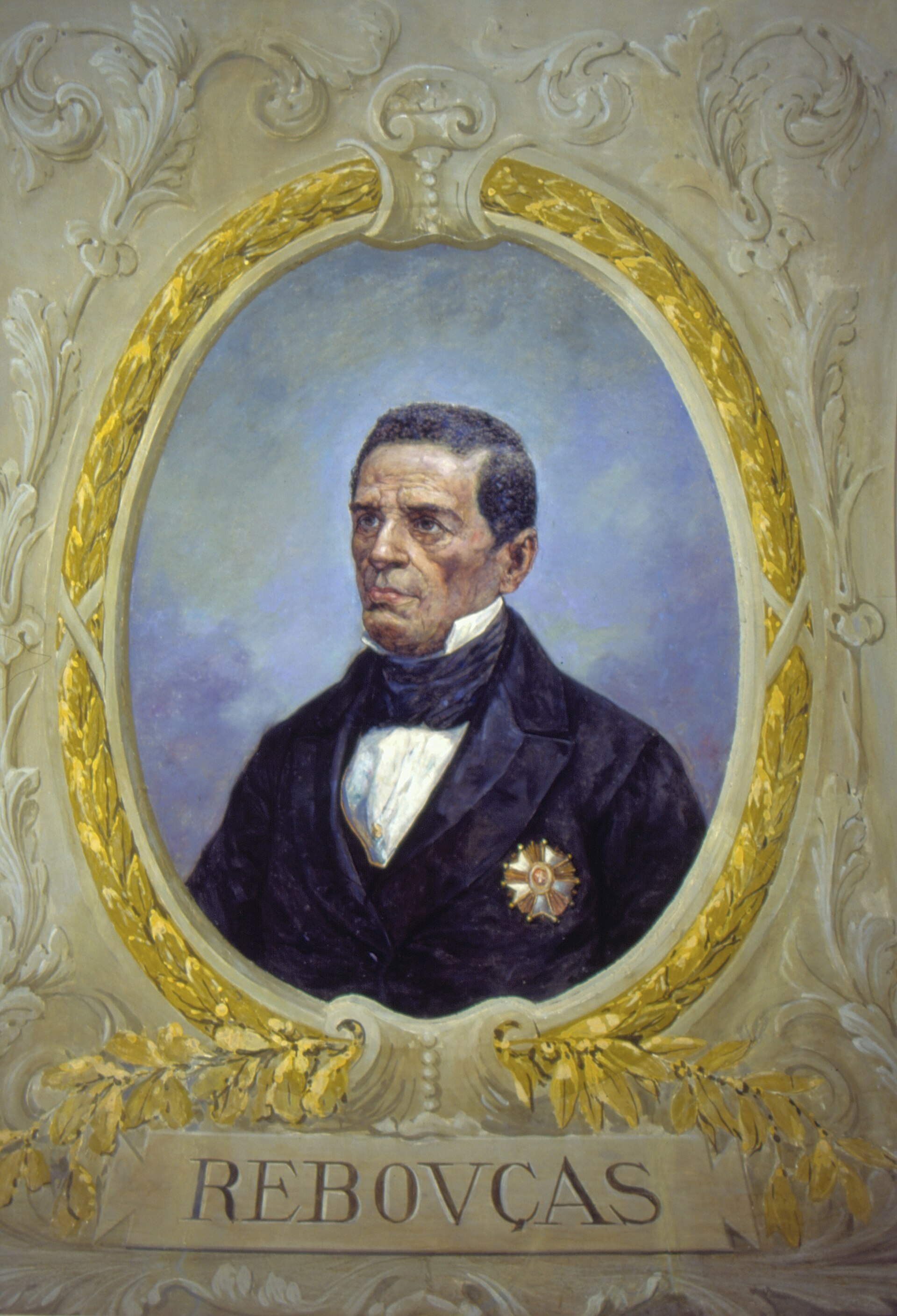 Imagem de referência de Retrato de Antônio Pereira Rebouças, descrito nos dados abertos como pintura de Domenico Failutti