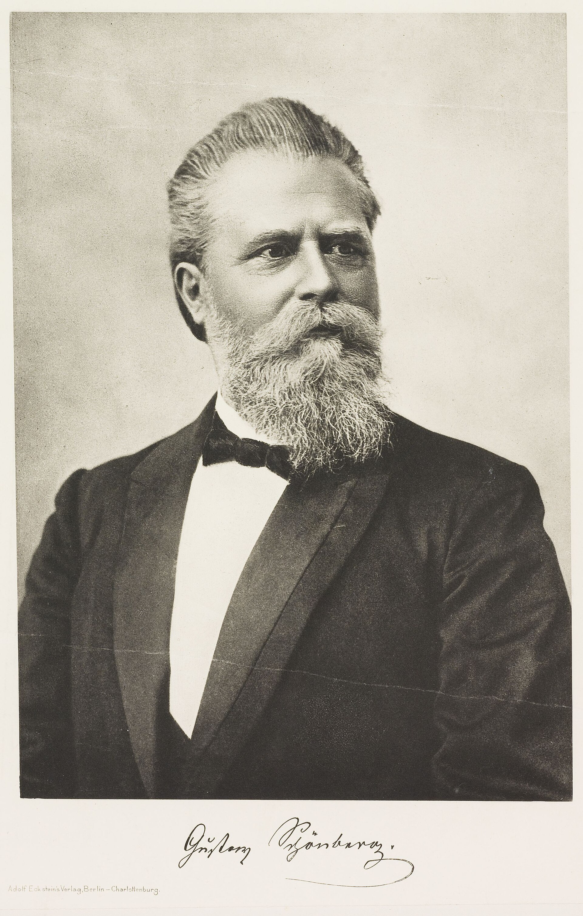 Imagem de referência relacionada a Gustav von Schönberg, item descrito como professor académico alemão