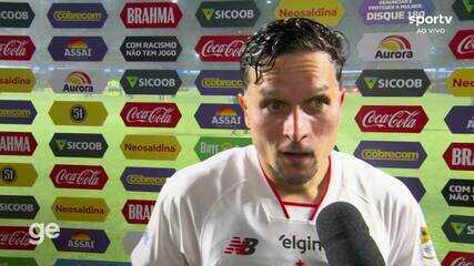 Autor do gol, Artur diz: "É hora do São Paulo olhar pra cima"