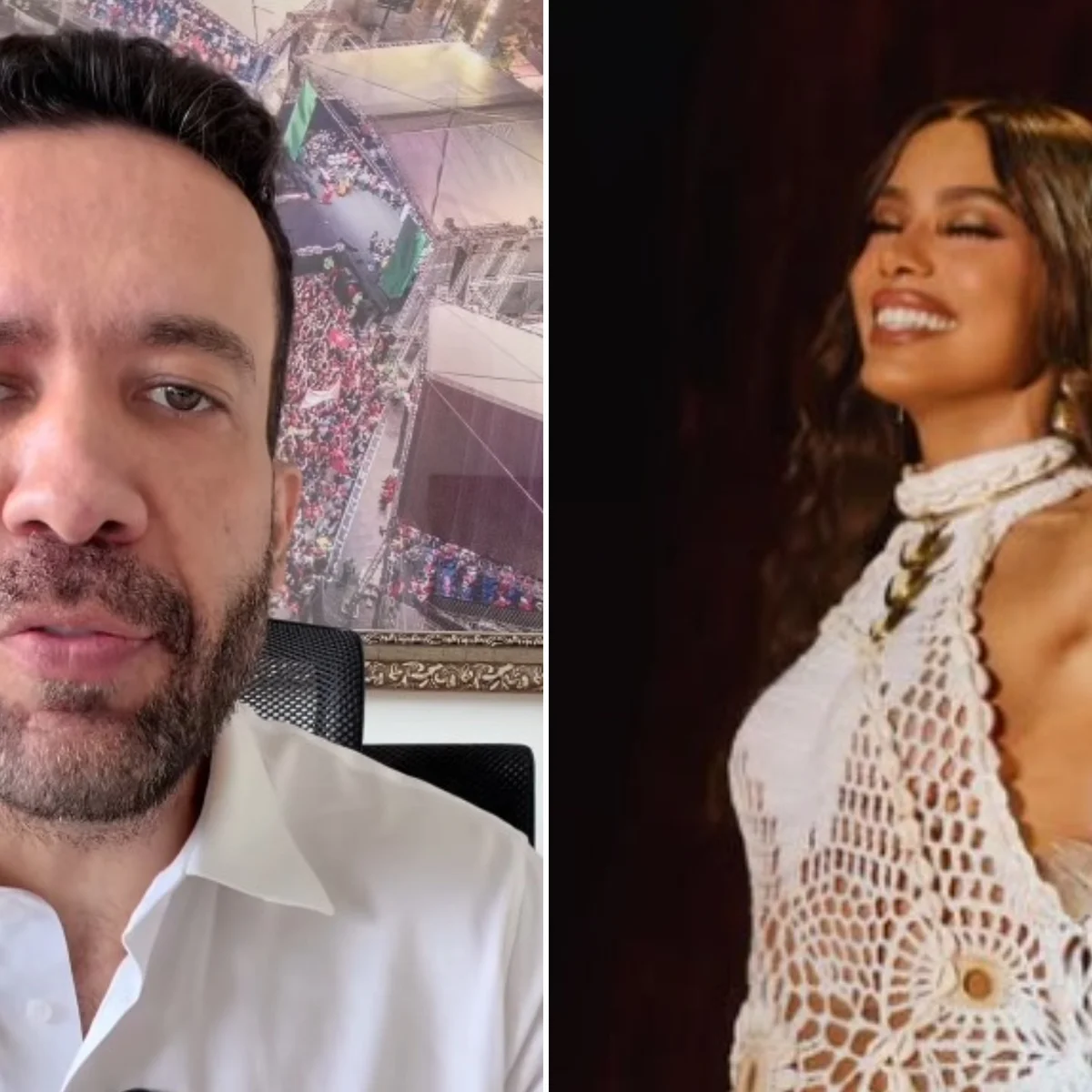 Janones ganha apoio de Anitta contra suspensão do canal Exército de Lula