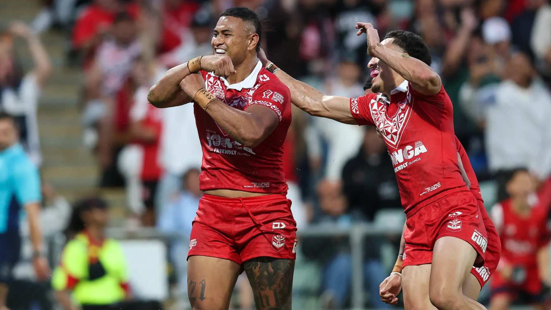 Tonga stun England 30-12 in historic win as PNG Kumuls thrash Lebanon 42-18