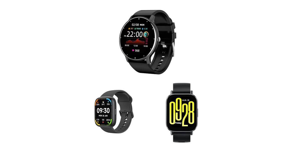 Quer monitorar sua saúde com estilo? Confira uma seleção de smartwatches em promoção na Amazon