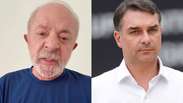 Lula sobre debate com Fl&aacute;vio Bolsonaro: 'Incomodado em participar com miliciano'