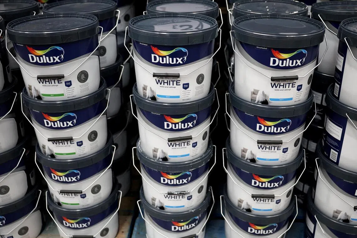 Dulux paintmaker AkzoNobel earlier divested its decorative paints operations in India and Pakistan for US$1.6 billion and €50 million respectively.
