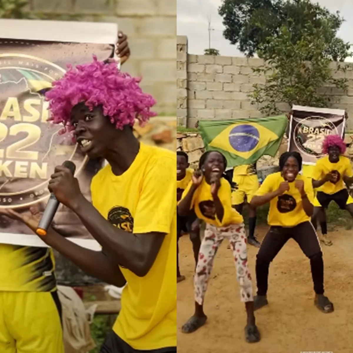 Crianças de Uganda se desculpam por vídeo com referência a Flávio Bolsonaro