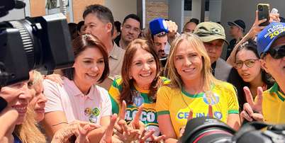 Michelle Bolsonaro vota em Bras&iacute;lia neste segundo turno Foto: Davi Valadares/Terra