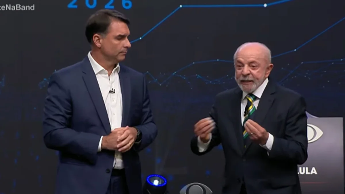 Debate: Flávio e Lula trocam ataques sobre CV, PCC e Escudo das Américas