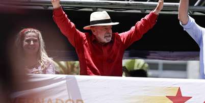 O presidente e candidato à reeleição, Luiz Inácio Lula da Silva (PT) participa do evento de campanha O Brasil Pronto para Mais, na Praça do Ferreira, no Centro de Fortaleza (CE), nesta terça-feira, 29 de setembro de 2026 Foto: MATHEUS TEIXEIRA/PERA PHOTO PRESS / Estadão