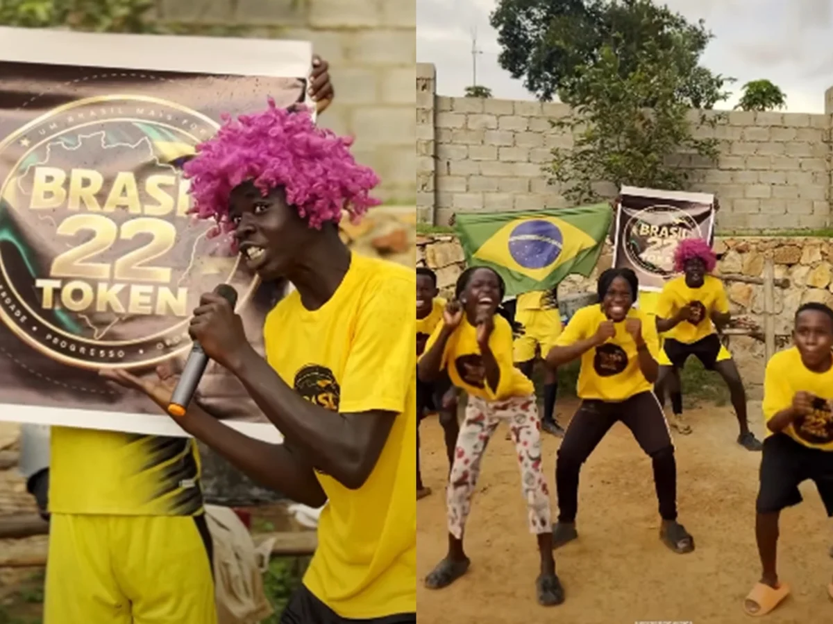 Crianças de Uganda se desculpam por vídeo com referência a Flávio Bolsonaro