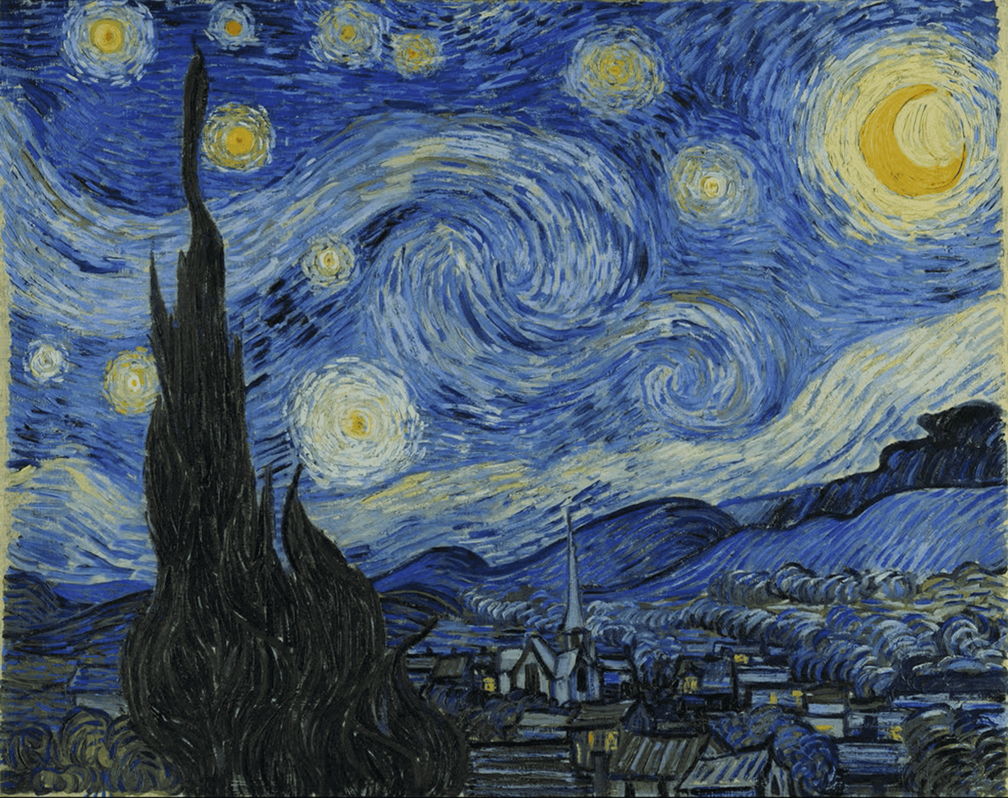 Van Gogh pode ter pintado um céu real em “A Noite Estrelada”