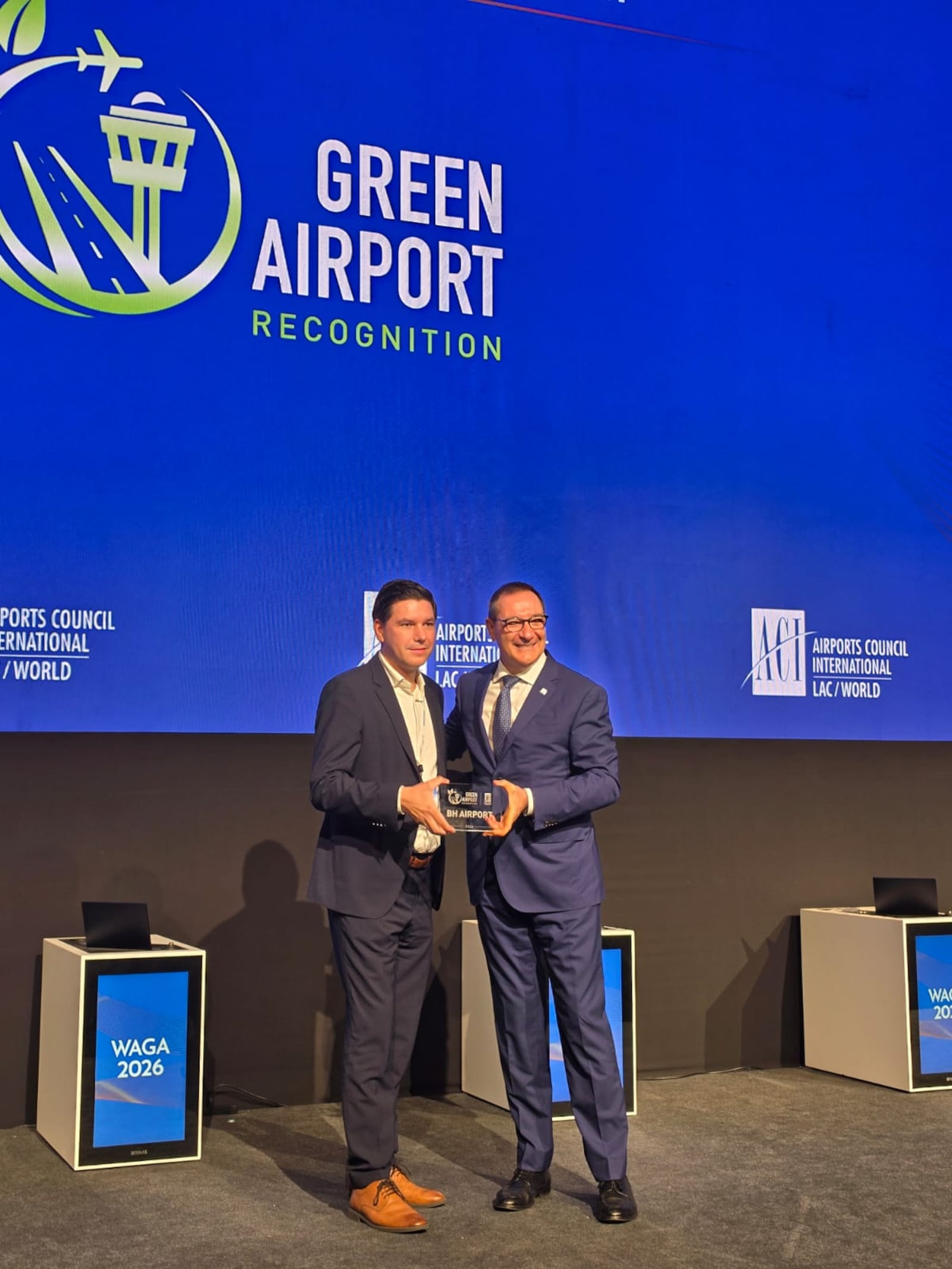 Johann Gigl, CEO da Zurich Airport Latin America, representando o terminal mineiro BH Airport