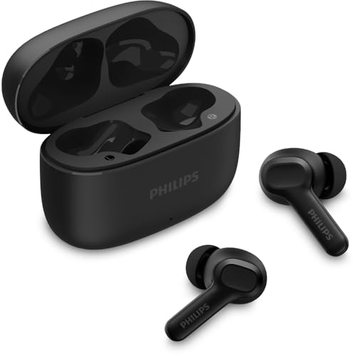 PHILIPS TAT1109BK/00 Fone de Ouvido Sem Fio TWS Bluetooth