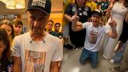 Cleitinho comemora vitória ao governo de MG, se ajoelha e agradece eleitores: 'Vou governar para todos'