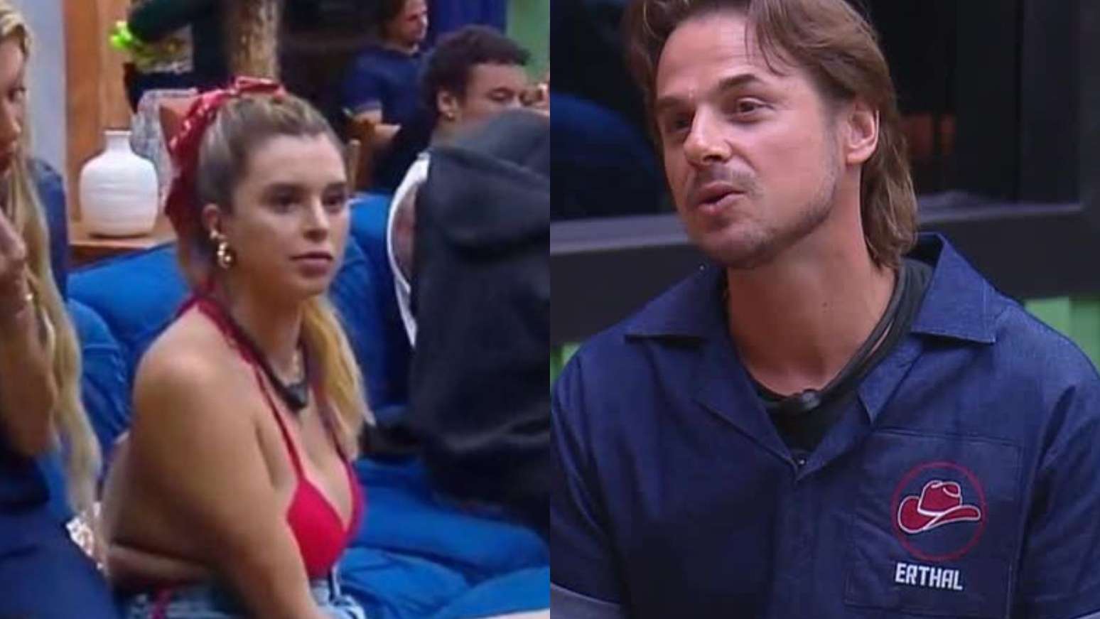 M&ocirc;nica e Daniel em 'A Fazenda 18'
