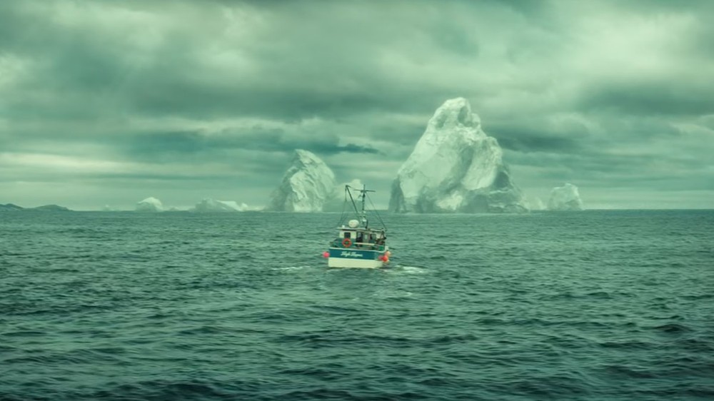 Os novos icebergs em Profundezas sugerem que mais criaturas podem estar a caminho da cidade por conta do aquecimento global — Foto: Reprodução/Rafael Monteiro