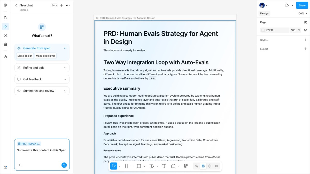A Figma anuncia novos recursos para definir como os agentes funcionam em sua plataforma.
