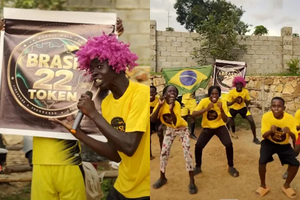 Crianças de Uganda se desculpam por vídeo com referência a Flávio Bolsonaro