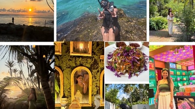 Sunsets, snorkelling, local kottu, and aesthetic corners | Sri Lanka camera roll dump! (Niharika Rana)